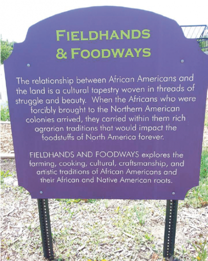 fieldhands and foodways sign