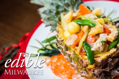 Seafood in Pineapple