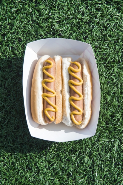 Hot Dogs with Mustard